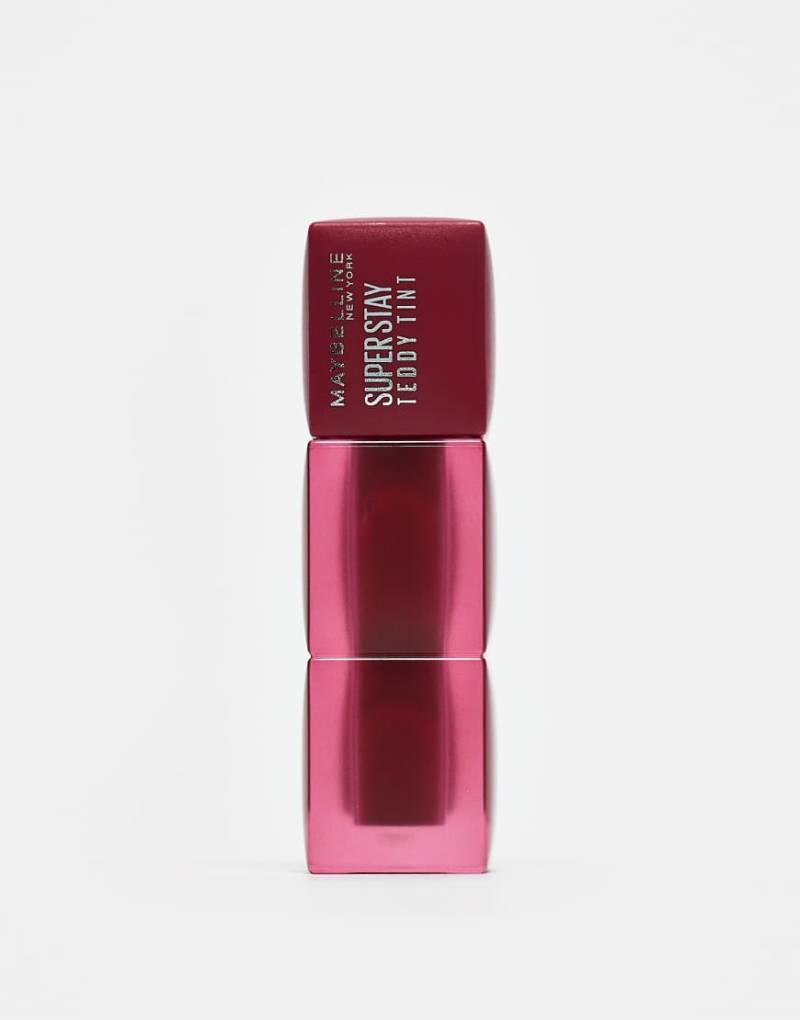 Maybelline - Super Stay Teddy Blurred Lip Tint - Lipgloss - Wild At Heart-Rosa von Maybelline