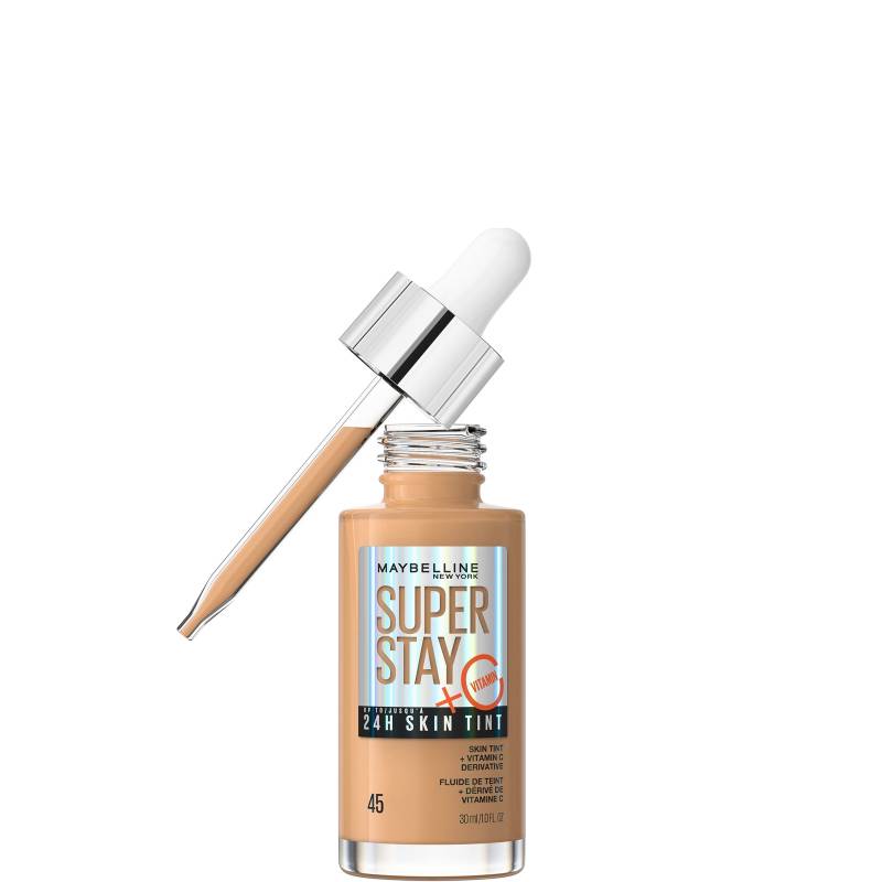 Maybelline Super Stay up to 24H Skin Tint Foundation + Vitamin C 30ml (Various Shades) - 45 von Maybelline