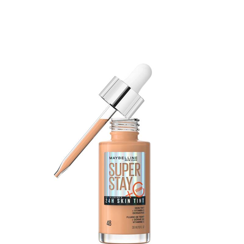 Maybelline Super Stay up to 24H Skin Tint Foundation + Vitamin C 30ml (Various Shades) - 48 von Maybelline