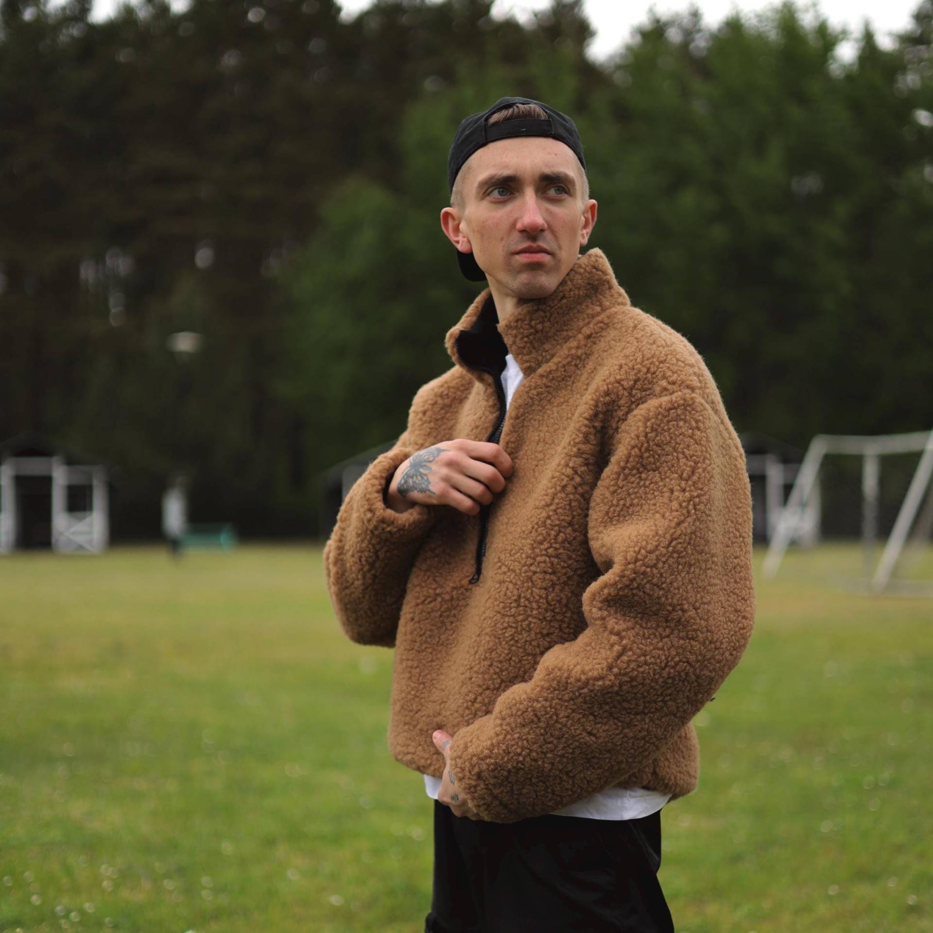 Herren Wollpullover Mit Reißverschluss Optional Futter Handgefertigter Teddy-Fleece Aus Schurwolle Unisex Hoodie Wolljacke Jacke Wolle von Maybells23
