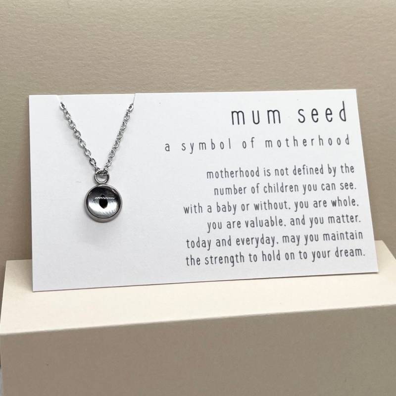Unfruchtbarkeit Reise Geschenk, Fruchtbarkeit Halskette, Mum Samen Ivf, Iui, Misscarge von MaybunAndBehr