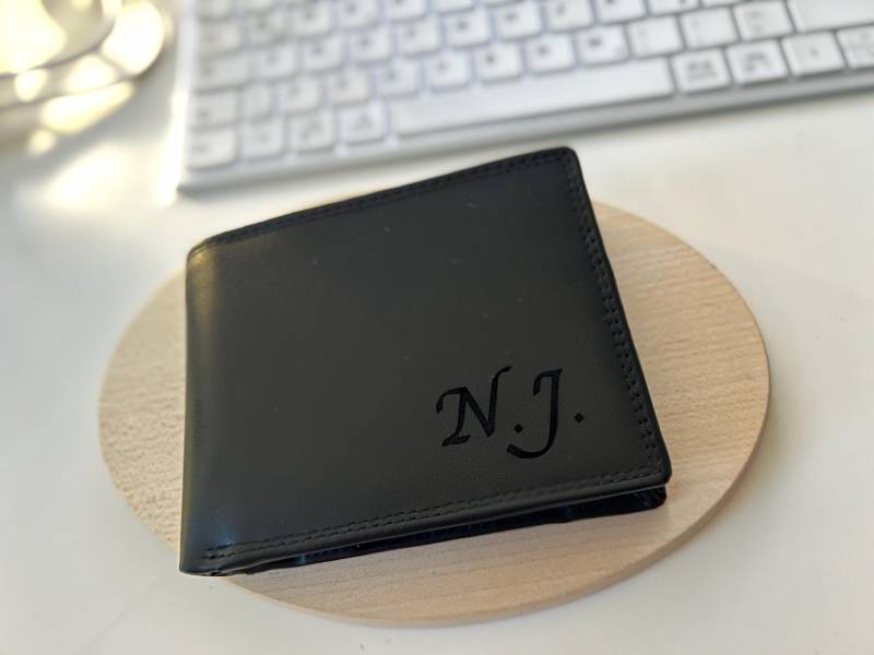 Hochwertige Personalisierte Herren Geldbörse Aus Nappaleder Geschenk Jahrestag Vatertag Männertag Geburtstag Hochzeit von MayeShopDE