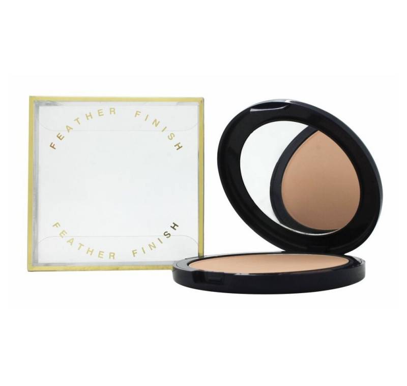 Mayfer Foundation Mayfair Feather Finish Compact Powder with Mirror Nr. 05 Honey 20 g von Mayfer