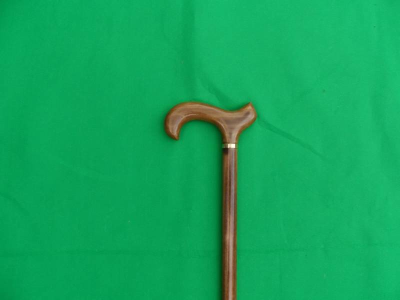 Hand Geschnitzt Derby Griff Spazierstock Hand Geschnitzt Derby Griff Spazierstock von MayflowerWoodCrafts