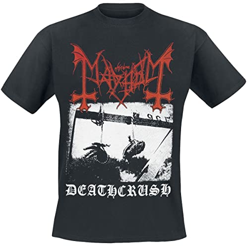 Mayhem DEATHCRUSH (Black) T-Shirt S von Mayhem