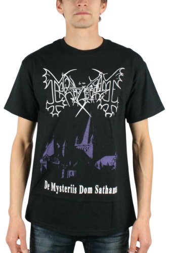 Mayhem - De Mysteriis Mens T-Shirt In Black, Size: Large, Color: Black von Mayhem