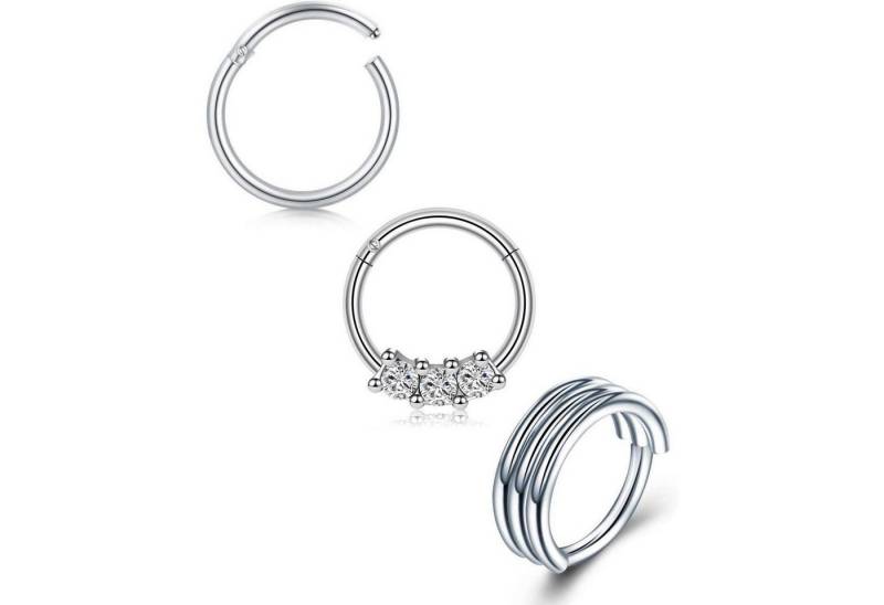 Mayhoop Nasenpiercing 12-20 STK 16G Chirurgenstahl Hufeisen Ring Helix Tragus Piercing 10mm Mayhoop Nasenpiercing 12-20 STK 16G Chirurgenstahl Hufeisen Ring Helix Tragus Piercing 10mm von Mayhoop