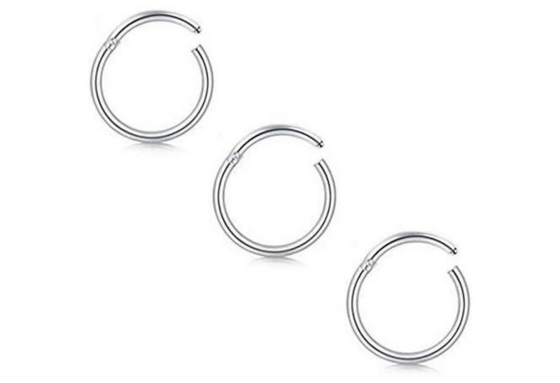 Mayhoop Nasenpiercing 16G Chirurgenstahl Hufeisen Ring Septum Tragus Helix Piercing 10mm Mayhoop Nasenpiercing 16G Chirurgenstahl Hufeisen Ring Septum Tragus Helix Piercing 10mm von Mayhoop