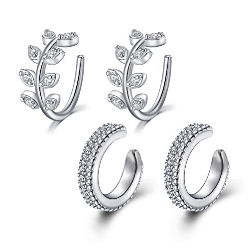 Mayhoop Ohrklemme Ohr Manschette Ear Cuff Nicht Piercing Clip auf Knorpel Ohrringe Edelstahl Face Piercings Fake Helix Nasen Hoop Fake Lippenpiercing Nasenpiercing von Mayhoop