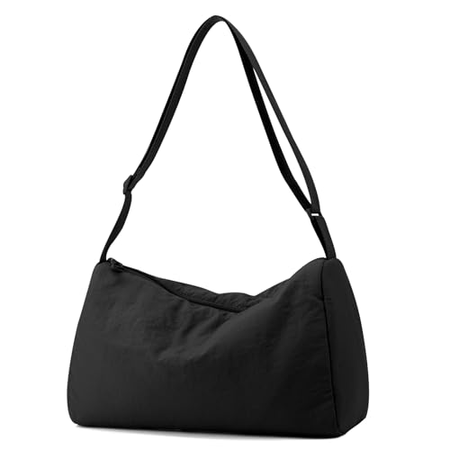 Mayoii Kleine Sporttasche für Damen, wasserdicht, kleine Reisetasche, großes Fassungsvermögen, verschleißfest, für Damen mit integrierter Schicht, Schwarz , Lässiger Sportstil Mayoii Kleine Sporttasche für Damen, wasserdicht, kleine Reisetasche, großes Fassungsvermögen, verschleißfest, für Damen mit integrierter Schicht, Schwarz , Lässiger Sportstil von Mayoii