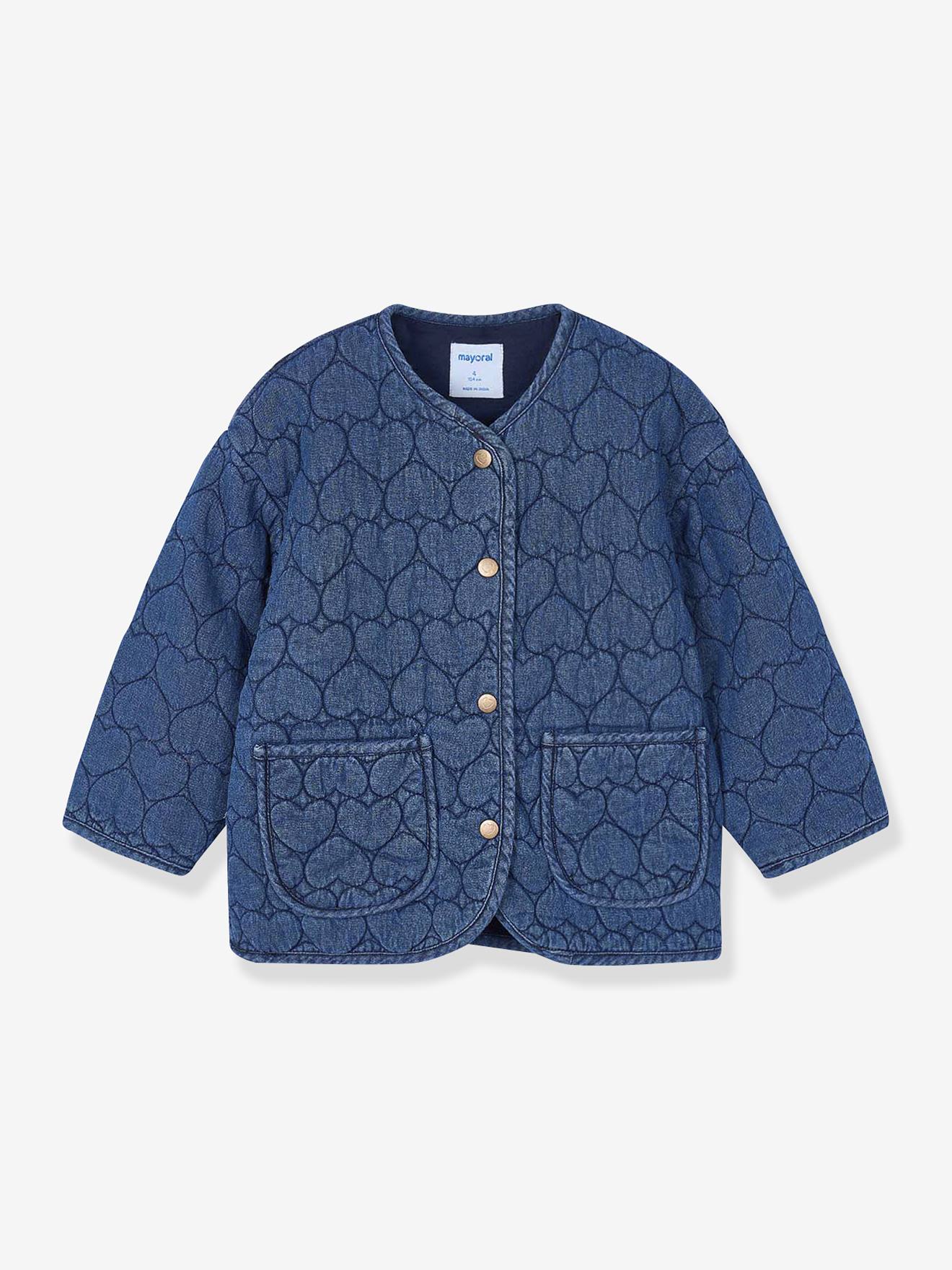 Gesteppte Mädchen Jeansjacke Mayoral von Mayoral
