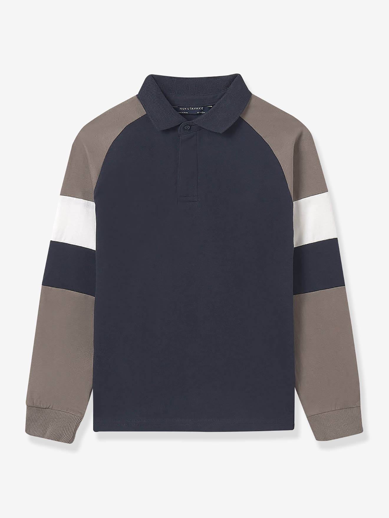 Jungen Poloshirt Mayoral mit Colorblock-Ärmeln von Mayoral