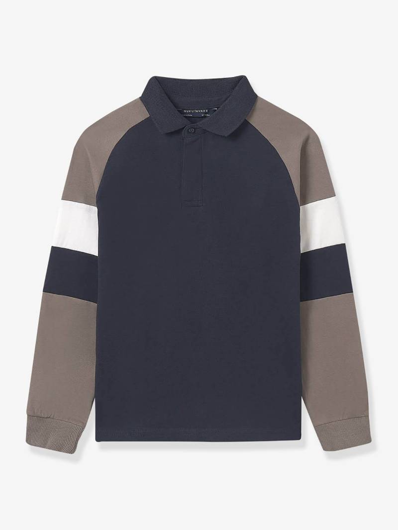 Jungen Poloshirt Mayoral mit Colorblock-Ärmeln von Mayoral