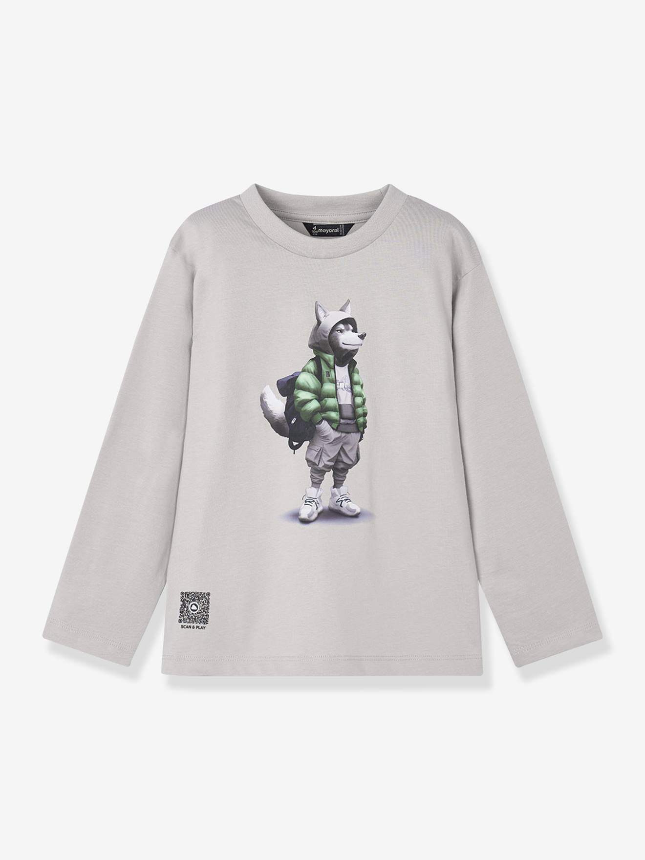 Jungen Shirt mit Wolf Mayoral von Mayoral