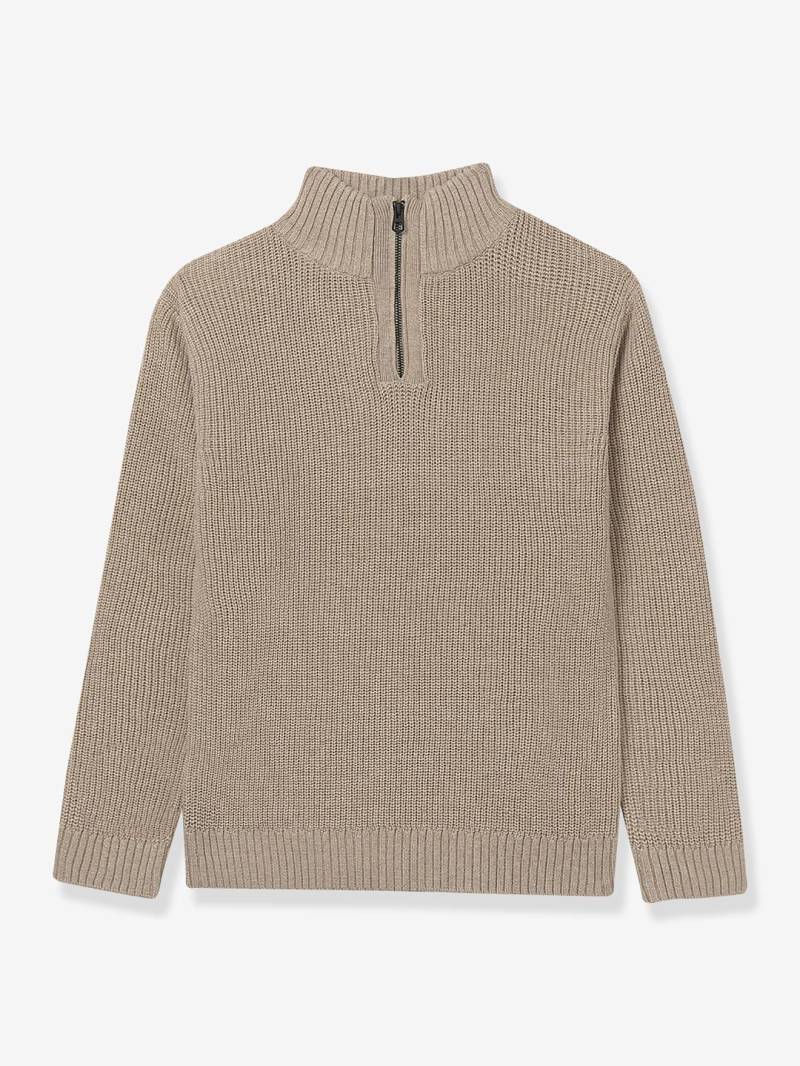 Jungen Strickpullover mit Troyerkragen Mayoral sandfarben Jungen Strickpullover mit Troyerkragen Mayoral sandfarben von Mayoral