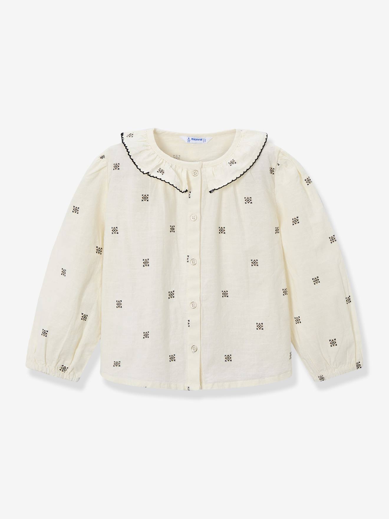 Mädchen Bluse mit Bubikragen Mayoral von Mayoral