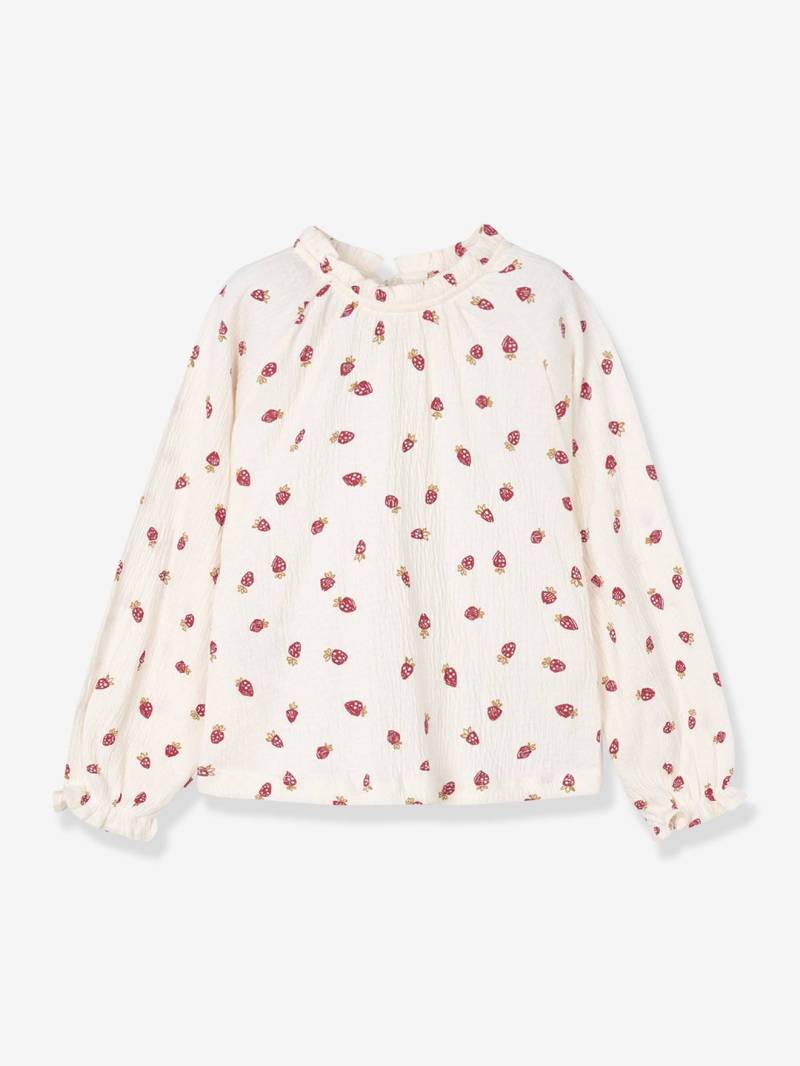 Mädchen Blusenshirt mit Erdbeermuster Mayoral von Mayoral