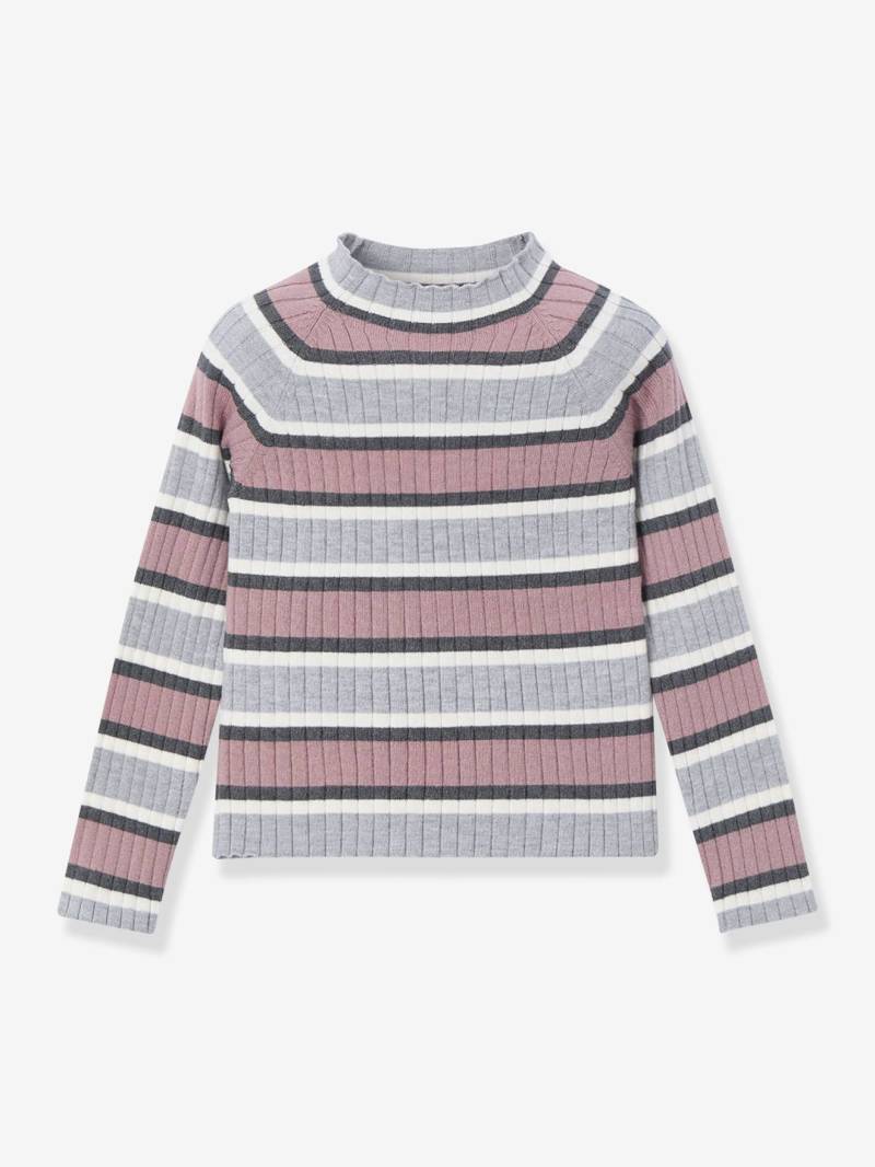 Mädchen Streifenpullover aus Feinstrick Mayoral von Mayoral