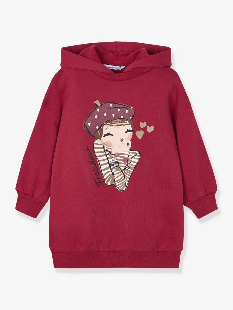 Mädchen Sweatkleid mit Kapuze Mayoral von Mayoral
