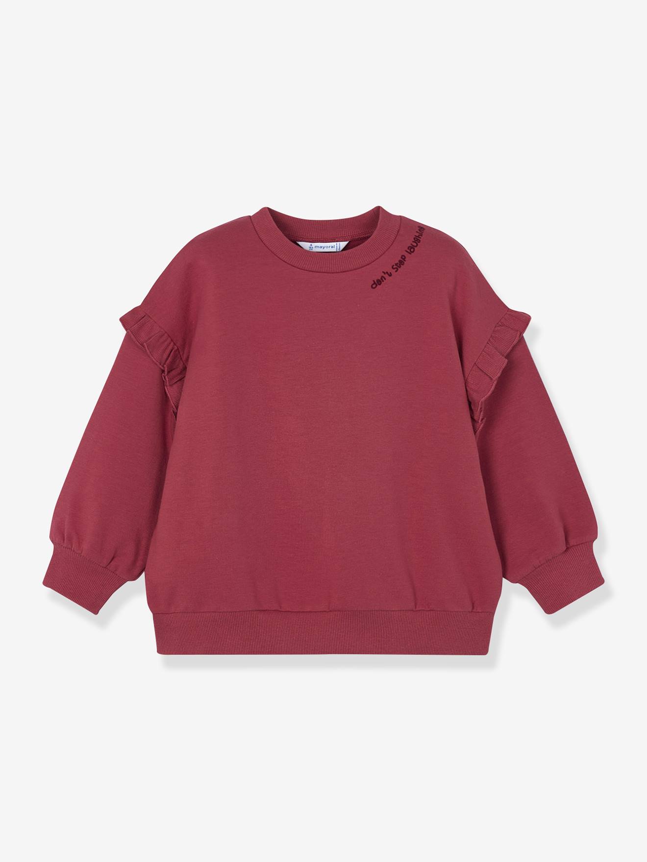 Mädchen Sweatshirt mit Rüschen Mayoral von Mayoral