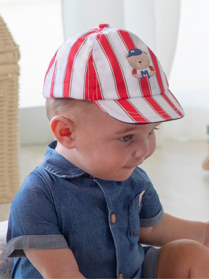 Mayoral Beanie Mayoral Jungen Cap MAYORAL-9607 34 ROT mehrfarbig von Mayoral