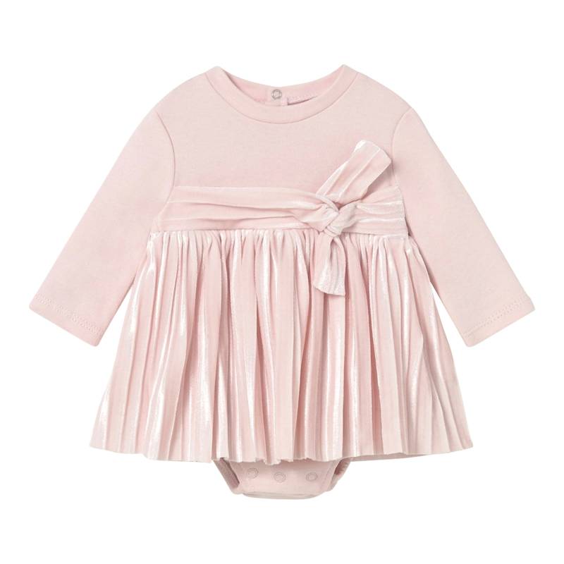 Mayoral Bodykleid langarm Plissee-Rock Schleife von Mayoral