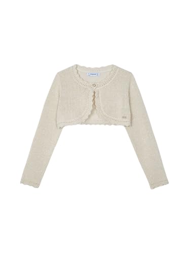 Mayoral Bolero Strickjacke für Mädchen Champagne 3 Jahre (98cm) von Mayoral