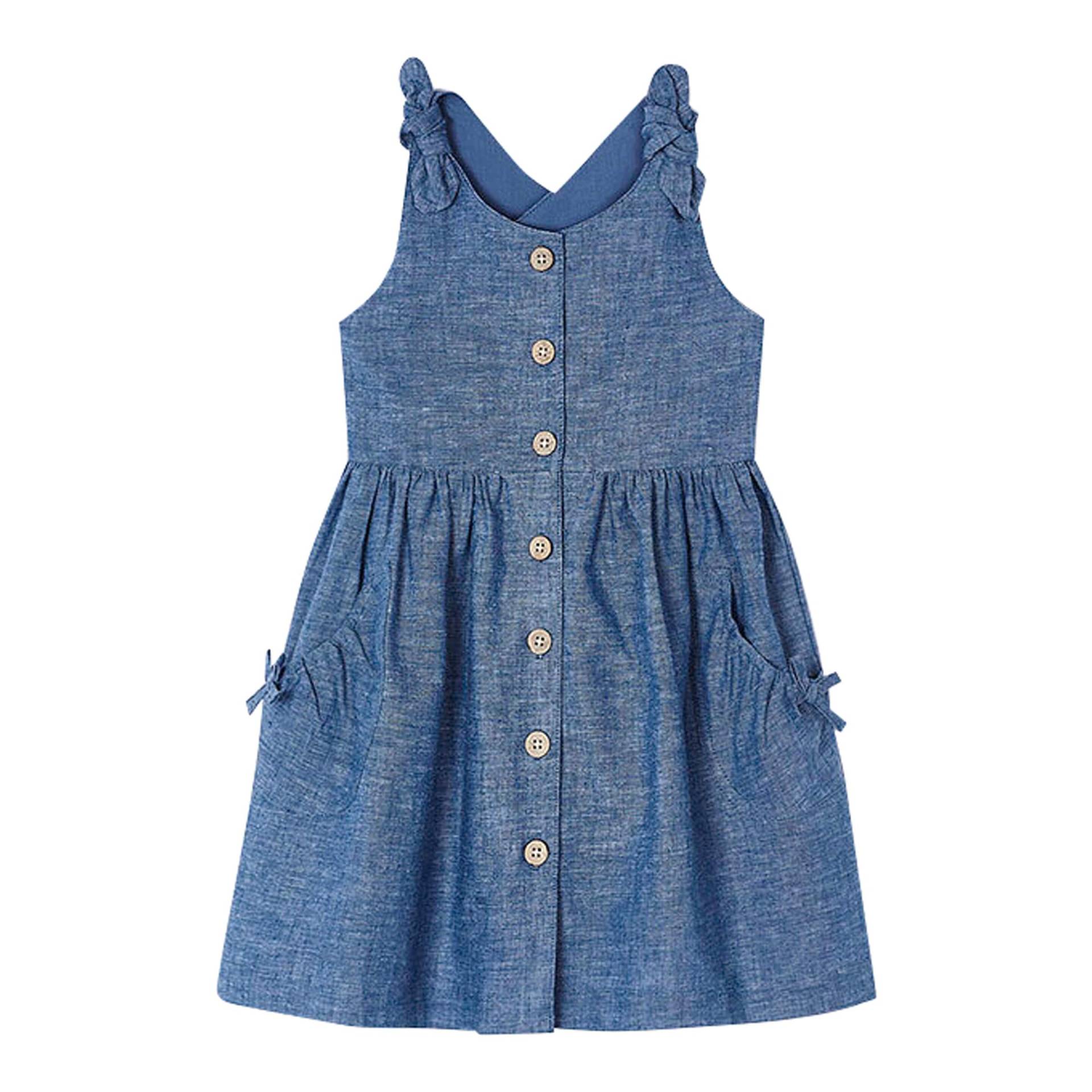 Mayoral Chambray-Kleid ohne Arm Mayoral Chambray-Kleid ohne Arm von Mayoral