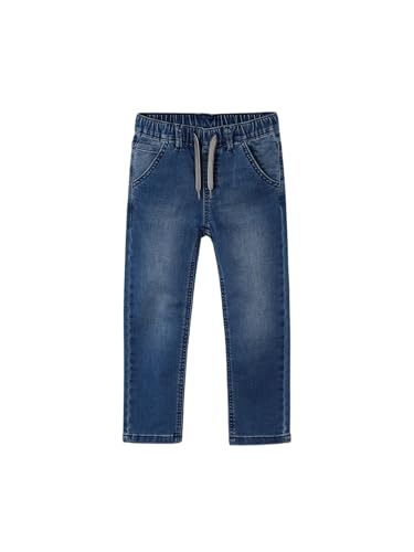 Mayoral Jogger Hose Soft Denim für Jungen Mitte 4 Jahre (104cm) von Mayoral