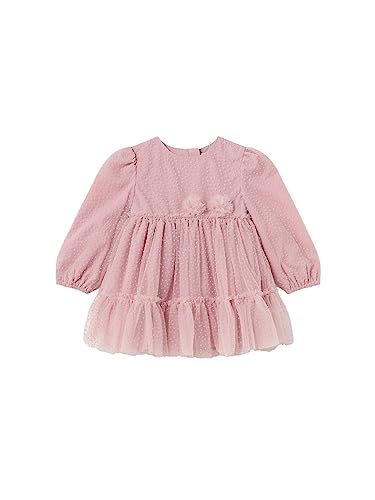 Mayoral Kleid Tüll für Baby - Mädchen Rosé 24 Monate (92cm) von Mayoral