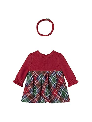 Mayoral Kleid kombiniert für Baby - Mädchen Weichsel 2-4 Monate (65cm) von Mayoral