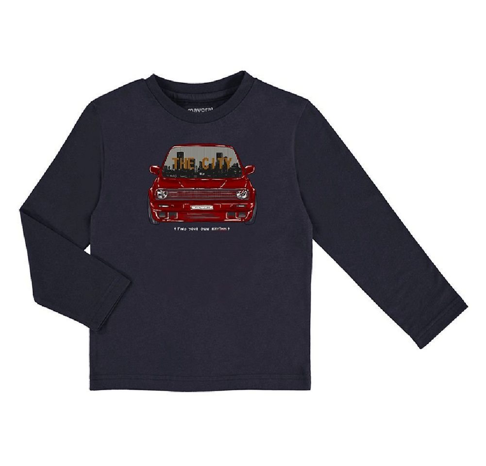 Mayoral Langarmshirt Wackelbild Auto von Mayoral