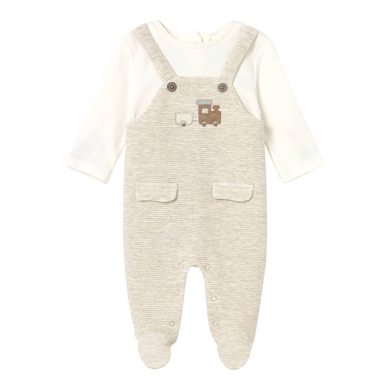 Mayoral Overall 2in1 mit Fuß Fahrzeug Rippqualität von Mayoral