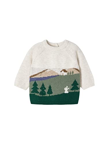 Mayoral Pullover Jacquard für Baby - Jungen Forest 6-9 Monate (75cm) von Mayoral