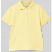 Mayoral Regular Fit Poloshirt mit Label-Stitching in Gelb, Größe 104 von Mayoral