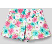 Mayoral Shorts mit floralem Muster in Fuchsia, Größe 116 von Mayoral