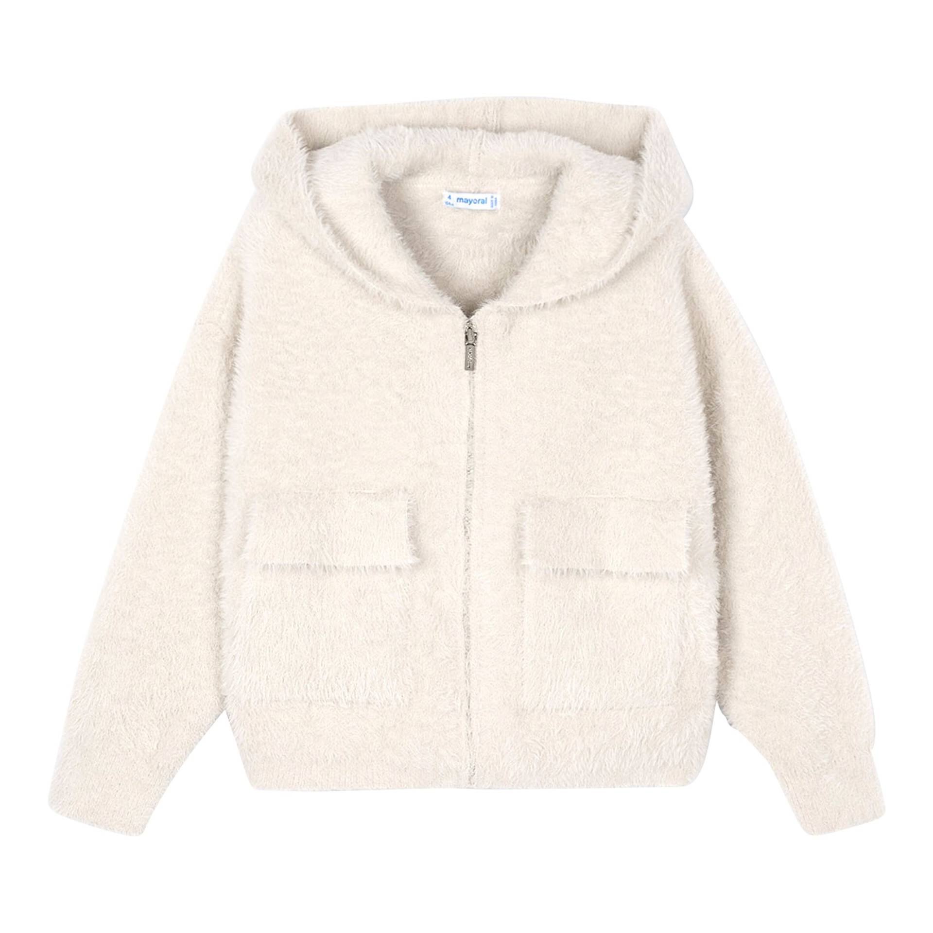 Mayoral Strickjacke mit Kapuze und Taschen von Mayoral