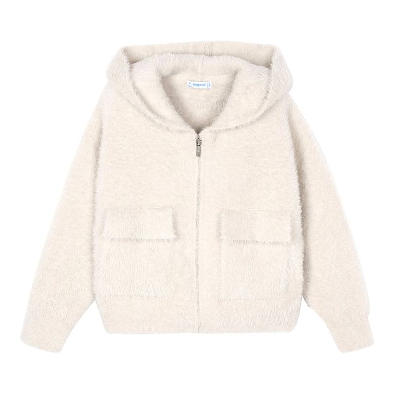 Mayoral Strickjacke mit Kapuze und Taschen von Mayoral