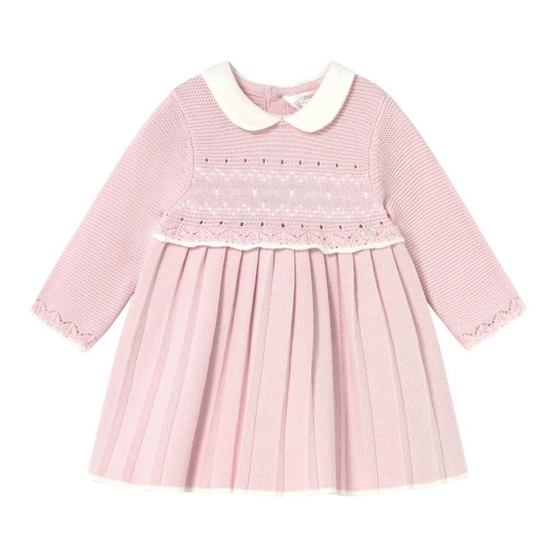 Mayoral Strickkleid langarm mit Bubikragen von Mayoral