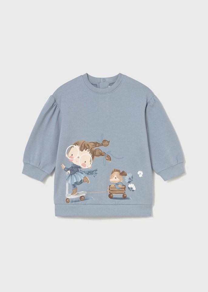 Mayoral Sweatkleid Baby-Sweatkleid mit Printmotiv (292156) von Mayoral