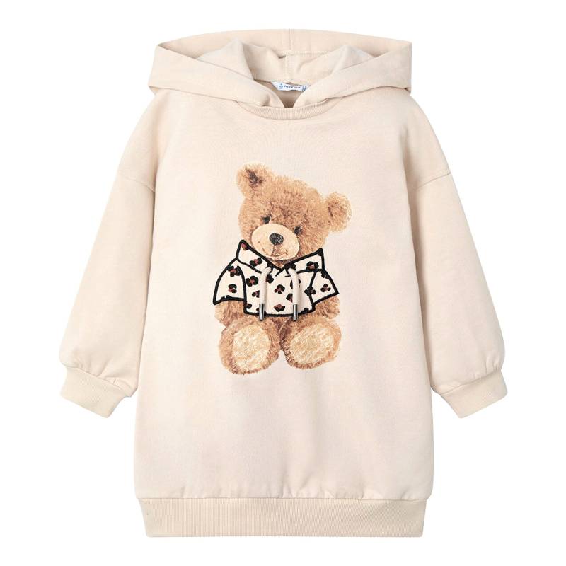 Mayoral Sweatkleid langarm mit Kapuze Bär von Mayoral