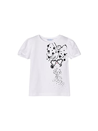 Mayoral T_Shirt für Mädchen Weiss 3 Jahre (98cm) von Mayoral