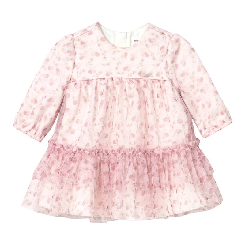 Mayoral Tüllkleid langarm Blüten von Mayoral