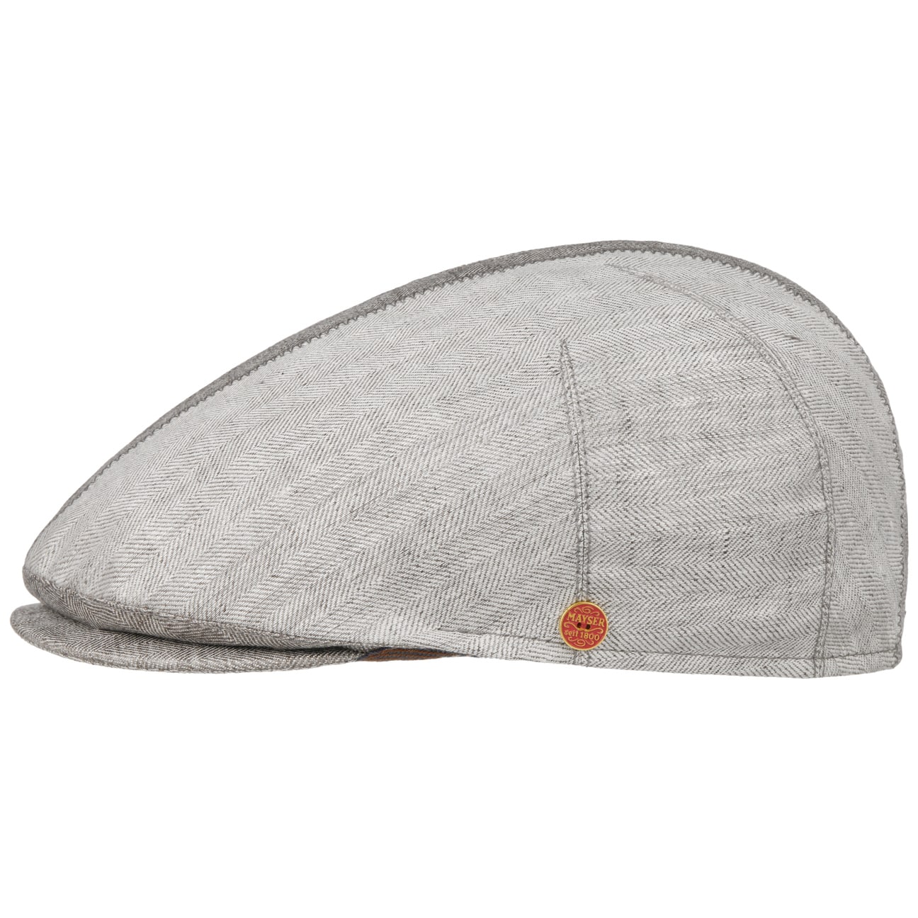 Jasper Twotone Leinen Flatcap by Mayser von Mayser