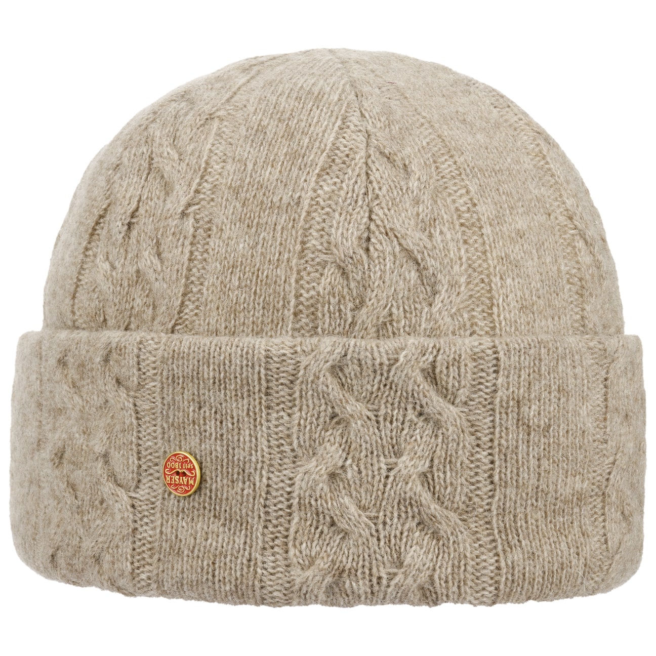 Joyce Zopfstrick Beanie by Mayser von Mayser