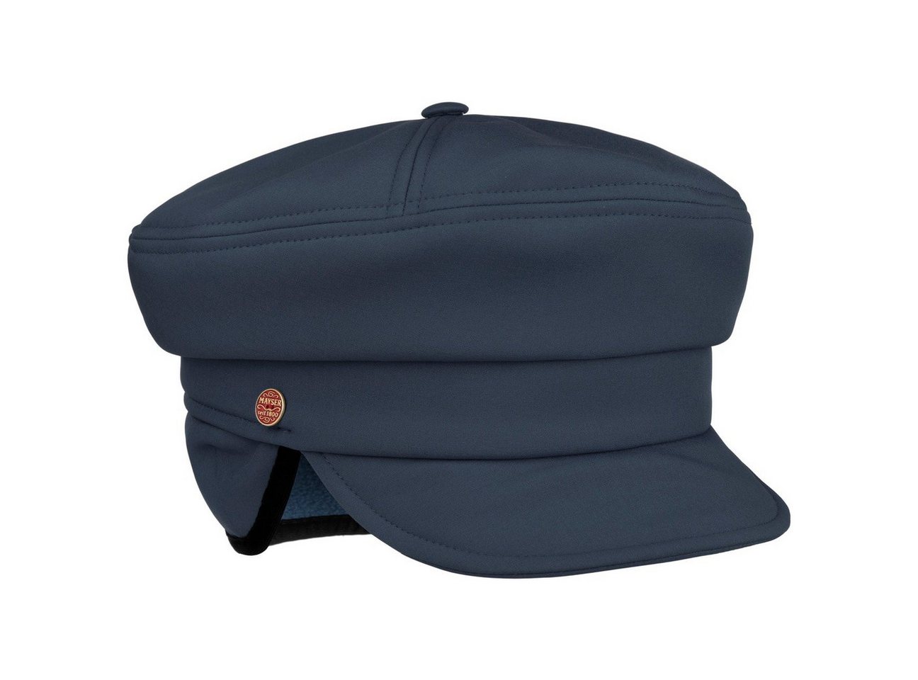 Mayser Ballonmütze (1-St) Baker-Boy-Mütze mit Schirm, Made in the EU von Mayser