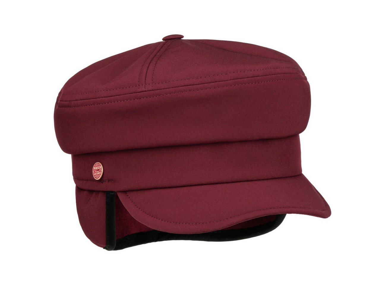 Mayser Ballonmütze (1-St) Baker-Boy-Mütze mit Schirm, Made in the EU von Mayser