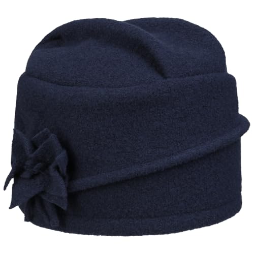 Mayser Chelsea Walkmütze Damenmütze Wollmütze Wintermütze Damen - Made in The EU Winter Herbst-Winter - One Size blau von Mayser