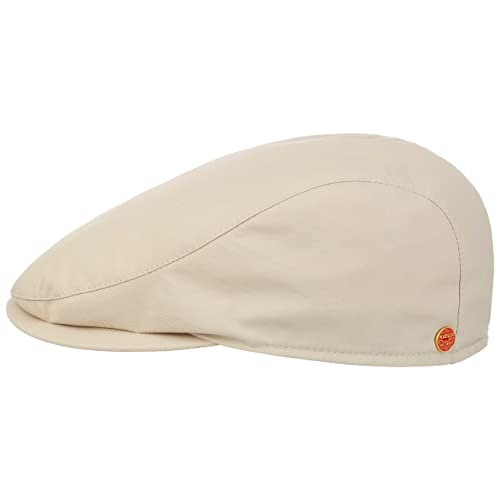 Mayser Coolmax Sun Protect Cap Herren - Made in The EU Sommercap Schirmmütze Herrenkappe mit Schirm, Futter Sommer Frühling-Sommer - 58 cm Hellbeige von Mayser