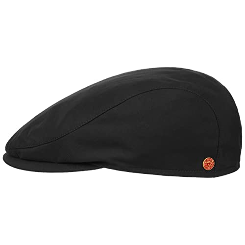 Mayser Coolmax Flatcap Softcap Schirmmütze UV-Schutz Made in EU Herren Sommer schwarz 58 cm von Mayser